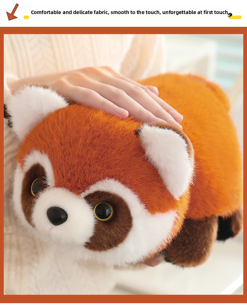 Reversible Panda to Red Panda Plush Toy – Cute Transforming Stuffed Animal Gift