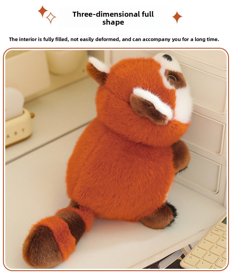 Reversible Panda to Red Panda Plush Toy – Cute Transforming Stuffed Animal Gift
