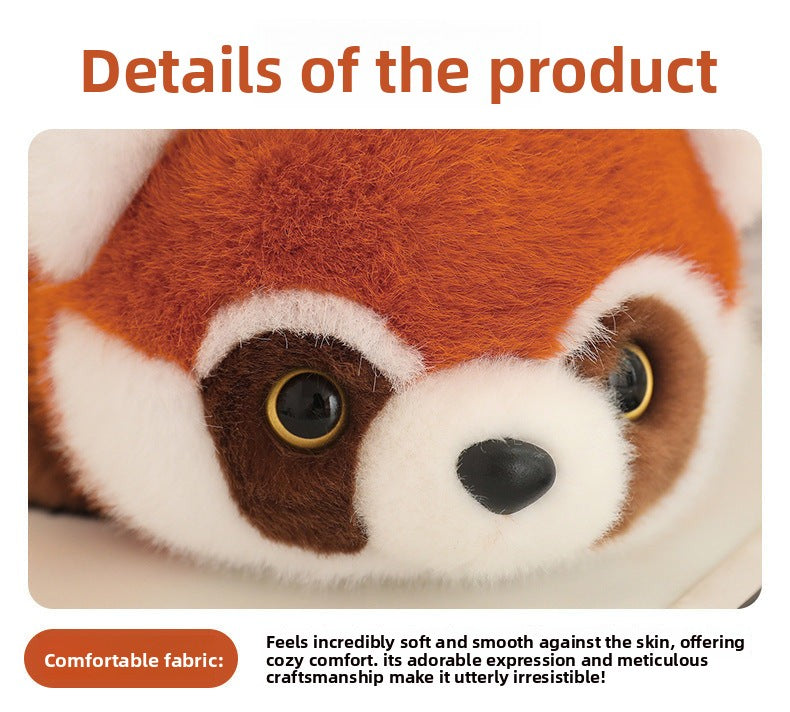 Reversible Panda to Red Panda Plush Toy – Cute Transforming Stuffed Animal Gift
